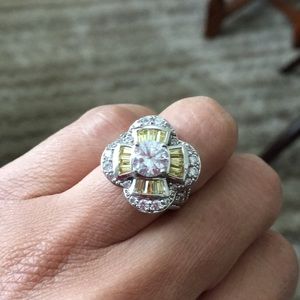Victoria Wieck Beautiful Rhodium/Sterling Silver